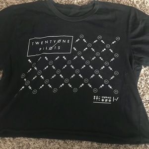 Twenty One Pilots Cropped shirt
